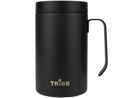 Термокружка Tribe Adventure Mug 450 мл black (T-FA-0032-black)