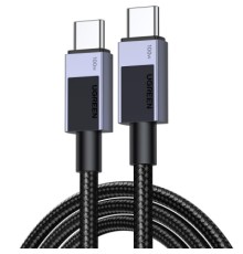 Дата кабель USB-C to USB-C 3.0m 100W L512 gray UGREEN (45065)