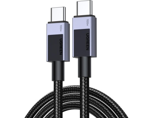 Дата кабель USB-C to USB-C 3.0m 100W L512 gray UGREEN (45065)