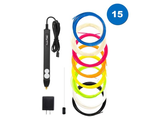 3D - ручка 3Doodler Create Flow для професійного користування синя (FLOW-INTL)