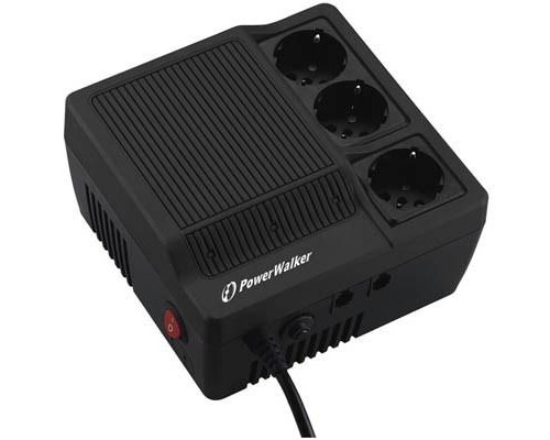 Стабілізатор PowerWalker AVR 1000VA PowerWalker (10120301) Стабілізатор PowerWalker AVR 1000VA PowerWalker (10120301)