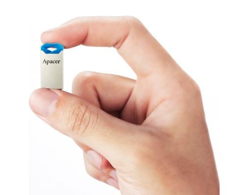 USB флеш накопичувач Apacer 16GB AH111 Blue RP USB2.0 (AP16GAH111U-1) 