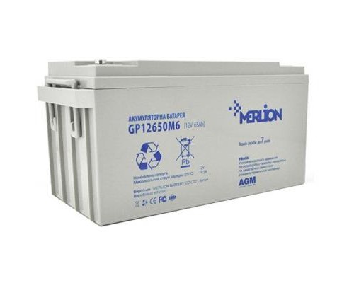 Батарея до ДБЖ Merlion RDC12-65, 12V-65Ah (GP12650M6) 