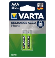 Акумулятор Varta AAA Phone ACCU 550mAh NI-MH * 2 (58397101402)