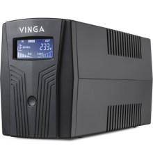 Пристрій безперебійного живлення Vinga LCD 1200VA plastic case (VPC-1200P)