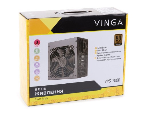 Блок живлення Vinga 700W (VPS-700B)
