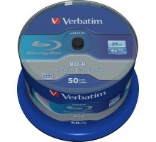 Диск BD Verbatim 25Gb 6x Cacke 50шт Datalife (43838)