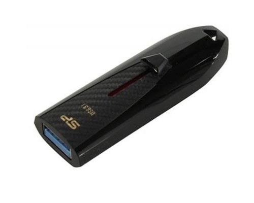 USB флеш накопичувач Silicon Power 32GB B25 Black USB 3.0 (SP032GBUF3B25V1K) 