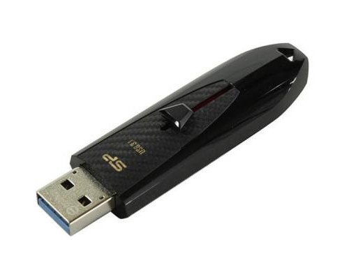 USB флеш накопичувач Silicon Power 32GB B25 Black USB 3.0 (SP032GBUF3B25V1K) 