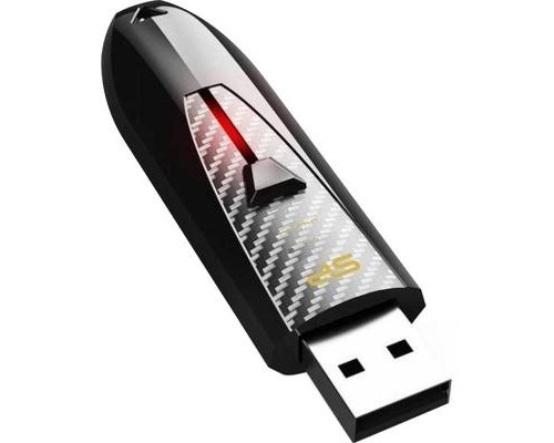 USB флеш накопичувач Silicon Power 32GB B25 Black USB 3.0 (SP032GBUF3B25V1K) 