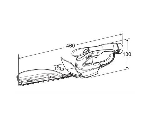 Кущоріз Makita UH200D (без АКБ та ЗП) (UH200DZ)