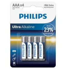Батарейка Philips AAA LR03 Ultra Alkaline * 4 (LR03E4B/10)