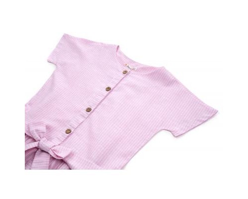 Плаття дитяче Bushra у смужку (201015-158G-pink)