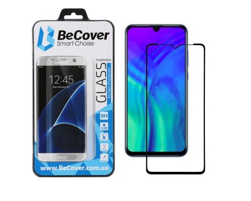 Скло захисне BeCover Honor 20 Lite Black (704546)
