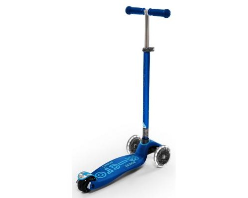 Самокат Micro Maxi Deluxe Navy LED (MMD083)