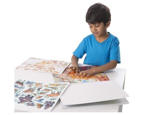 Набір для творчості Melissa&Doug Набір багаторазових наліпок Джунглі і Савана (MD30502)