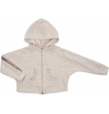 Кофта дитяча Breeze на блискавці з капюшоном (14690-104G-beige)