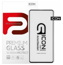 Скло захисне Armorstandart Icon Samsung A51 Black (ARM56121-GIC-BK)