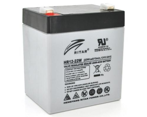 Батарея до ДБЖ Ritar HR1222W, 12V-5.0Ah (HR1222W) 