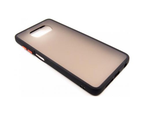 Чохол до мобільного телефона Dengos Matt POCO X3, black (DG-TPU-MATT-68)