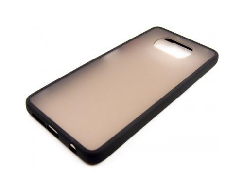 Чохол до мобільного телефона Dengos Matt POCO X3, black (DG-TPU-MATT-68)