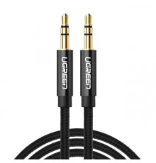 Кабель мультимедійний 3.5mm M to 3.5mm M 2.0m AV112 (Black) Ugreen (50363)