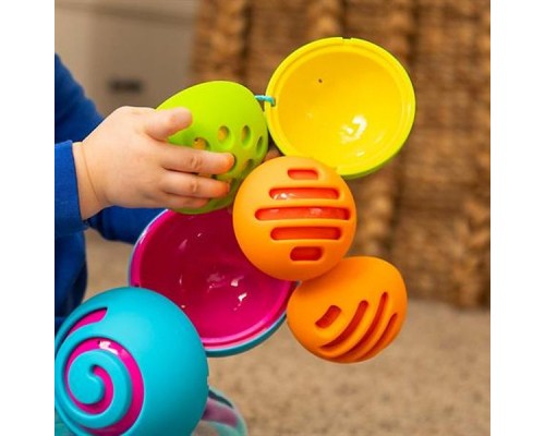 Розвиваюча іграшка Fat Brain Toys Сортер сенсорний Сфери Омбі Oombee Ball (F230ML) Розвиваюча іграшка Fat Brain Toys Сортер сенсорний Сфери Омбі Oombee Ball (F230ML)