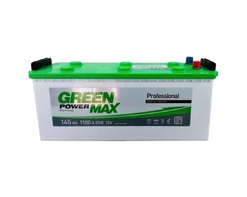 Акумулятор автомобільний GREEN POWER MAX 145А бічна (000022377)