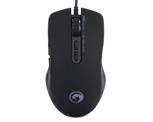 Мишка Marvo M421 Multi-LED USB Black (M421)