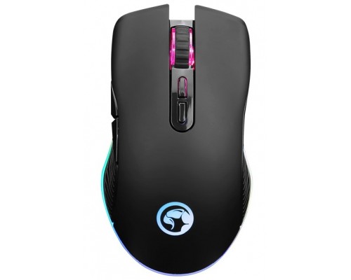 Мишка Marvo M421 Multi-LED USB Black (M421)