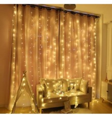 Гірлянда BPNY штора, тепло-білий колір, 240 LED, 3Мх2М, 220V, 14,4W (116016)