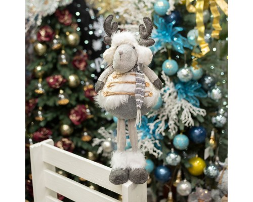 Новорічна фігурка YES! Fun Олень новорічний, 45 см, білий (973610)