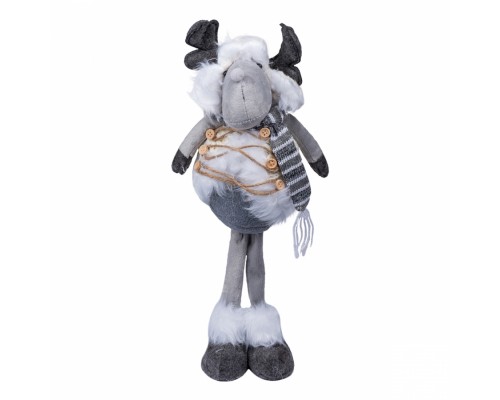 Новорічна фігурка YES! Fun Олень новорічний, 45 см, білий (973610)