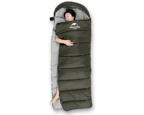 Спальний мішок Naturehike U350 NH20MSD07 Hollow Cotton Left Green (6927595767238-L) Спальний мішок Naturehike U350 NH20MSD07 Hollow Cotton Left Green (6927595767238-L)