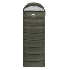 Спальний мішок Naturehike U350 NH20MSD07 Hollow Cotton Left Green (6927595767238-L)