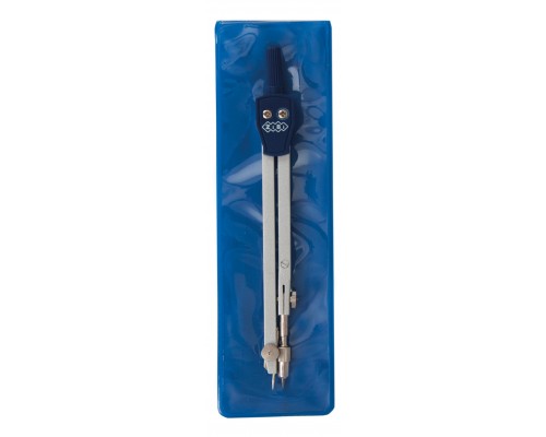 Циркуль ZiBi COLLEGE у м'якому PVC чохлі, темно-синій, KIDS Line (ZB.5310CL-03)