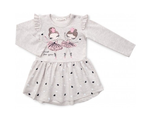 Плаття дитяче POP FASHION з балеринками (6711-92G-beige) Плаття дитяче POP FASHION з балеринками (6711-92G-beige)