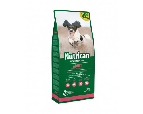 Сухий корм для собак Nutrican Adult для собак зі смаком курки 15 кг (nc507016)