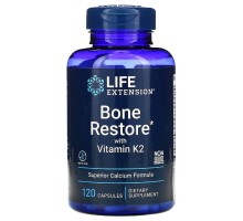 Вітамінно-мінеральний комплекс Life Extension Відновлення Кістей + К2, Bone Restore with Vitamin K2 120 Ка (LEX-17271)