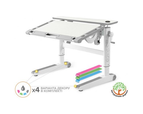 Парта Mealux Ergowood L Multicolor TG Energy (BD-810 TG/MC Energy)