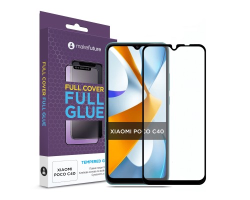 Скло захисне MakeFuture Xiaomi Poco C40 (MGF-XPC40) Скло захисне MakeFuture Xiaomi Poco C40 (MGF-XPC40)