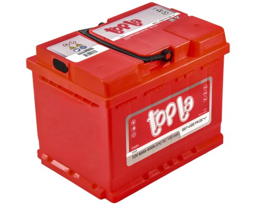 Акумулятор автомобільний Topla 60 Ah/12V Energy Euro (108 060)