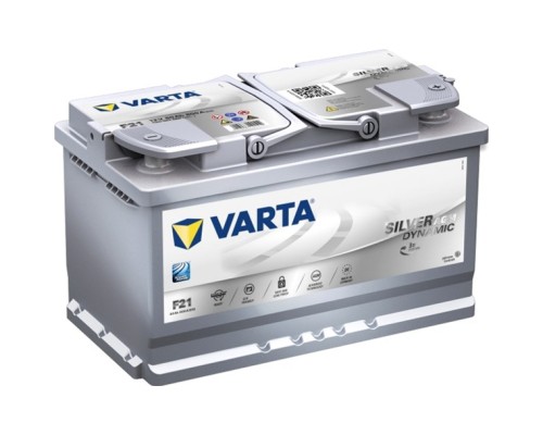 Акумулятор автомобільний Varta 80Ач Start Stop plus  AGM F21 (580901080)