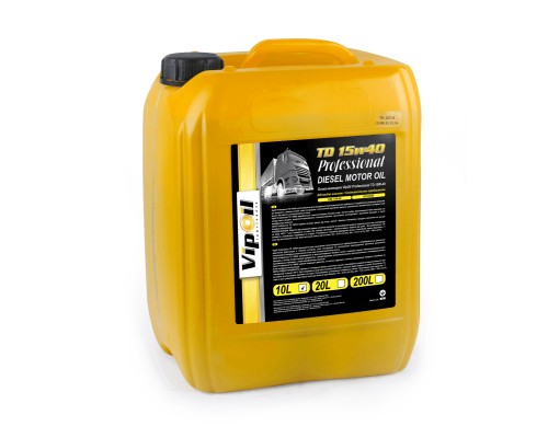 Моторна олива VIPOIL VipOil Professional TD 15W-40 CD/SF, 10л (0162850)