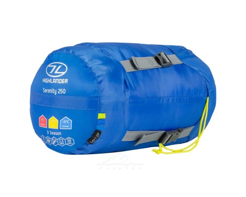 Спальний мішок Highlander Serenity 250/-4C Blue Left (SB185 (925870)