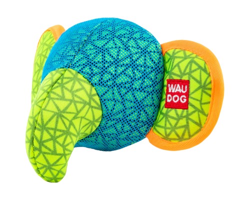 Іграшка для собак WAUDOG Fun Слон 20х14 см блакитна (62042)