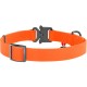 Нашийник для тварин WAUDOG Waterproof з QR паспортом M Ш 20 мм Д 24-40 см(помаранчевий) (27934)