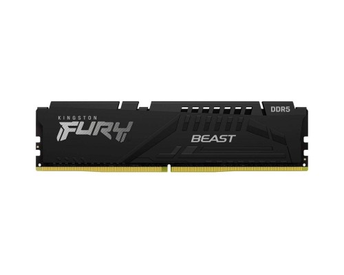 Модуль пам'яті для комп'ютера DDR5 32GB 5600 MHz Beast Black Kingston Fury (ex.HyperX) (KF556C40BB-32)