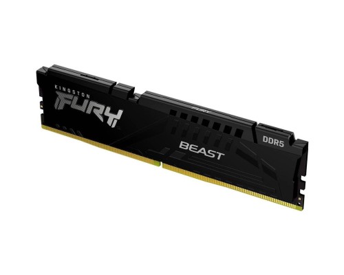 Модуль пам'яті для комп'ютера DDR5 32GB 5600 MHz Beast Black Kingston Fury (ex.HyperX) (KF556C40BB-32)