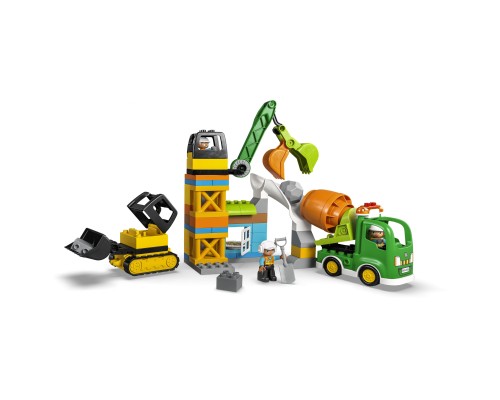 Конструктор LEGO DUPLO Town Будівельний майданчик 61 деталь (10990)